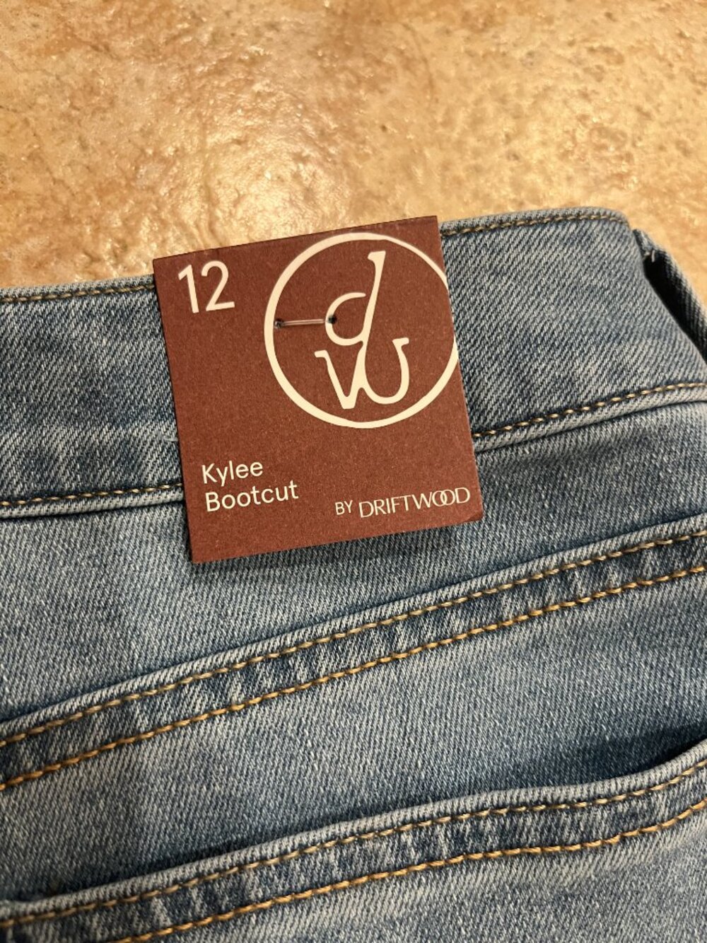 Driftwood Kylee Bootcut Jean, Brand New with Tags! Size 12 - Picture 10 of 11